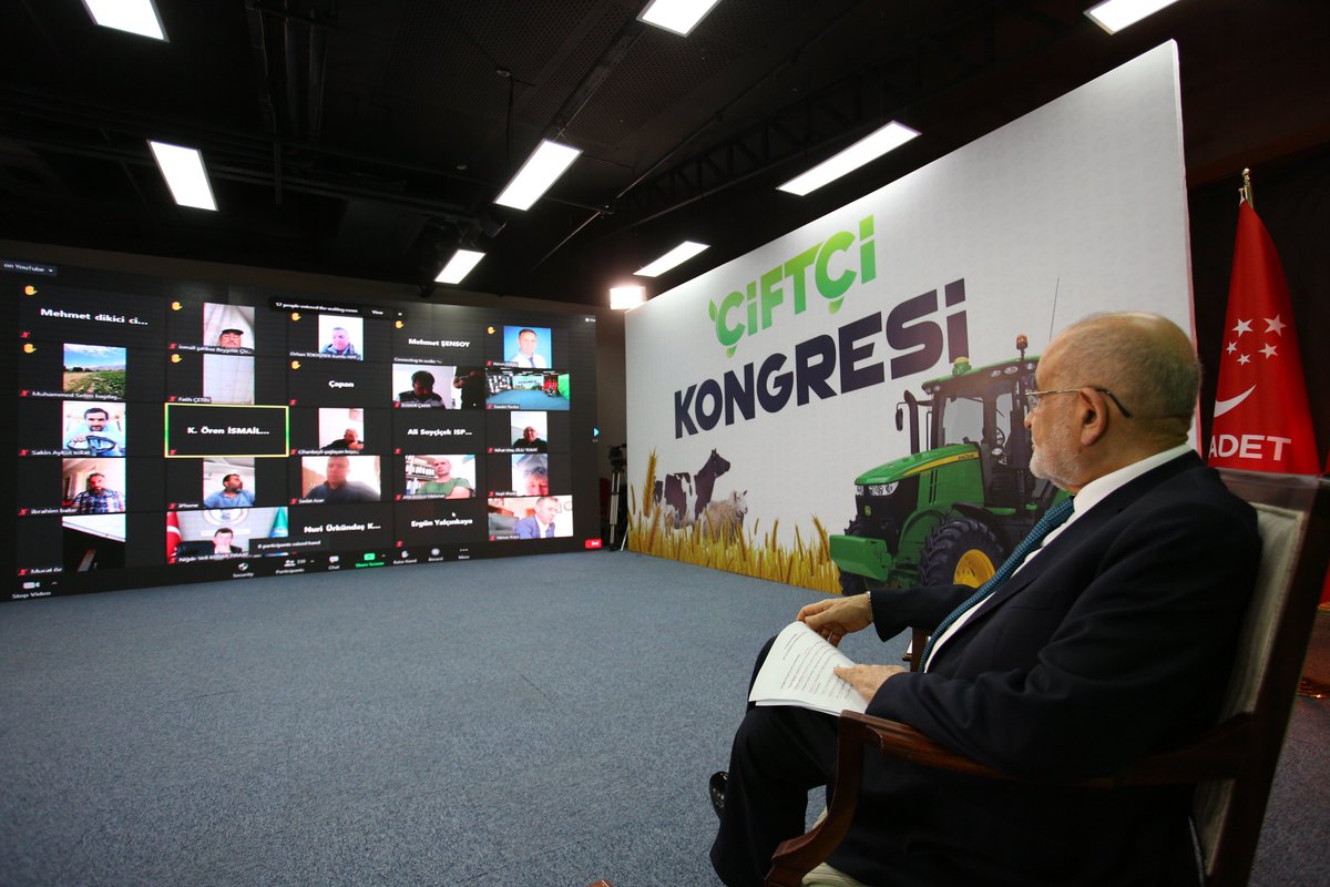 Sorunların ve çözümlerin konuşulduğu #ÇiftçiKongresi devam ediyor.
