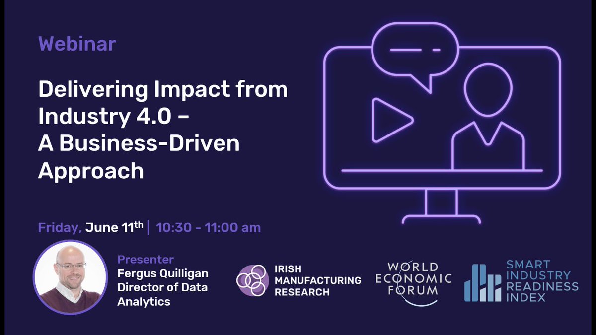 IMR_ie's tweet image. 📢 How to Deliver the Most Impact from Industry 4.0 - eepurl.com/hASVez