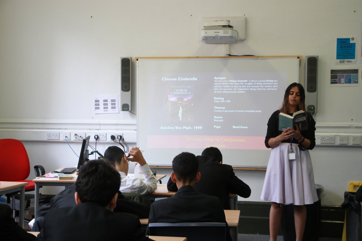 WCS_school's tweet image. Our Westminster City School Tutor Reading Programme got underway this week. This Year 9 form's tutor is reading Chinese Cinderella, while these Year 7 pupils enjoyed Michael Morpurgo's Private Peaceful. #WCSWow #WCSReading @HarperCollins