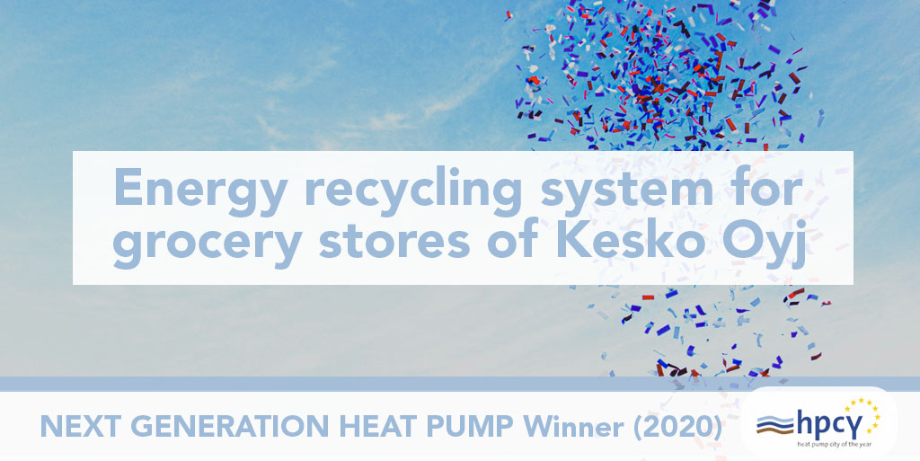 helloheatpumps's tweet photo. @waermepumpe_aut @GEODE_EU @FraunhoferISE @Soonfeed @SoonfeedEU @Coolingmagazine @thegeagroup 🔖Story 1⃣: "Energy recycling system for grocery stores of Kesko Oyj" #NextGenerationHP category winner #HPA2020
An energy recycling system that makes it possible to cut back heat consumption of a building by 85%-90% https://t.co/rbSy8Tr83e