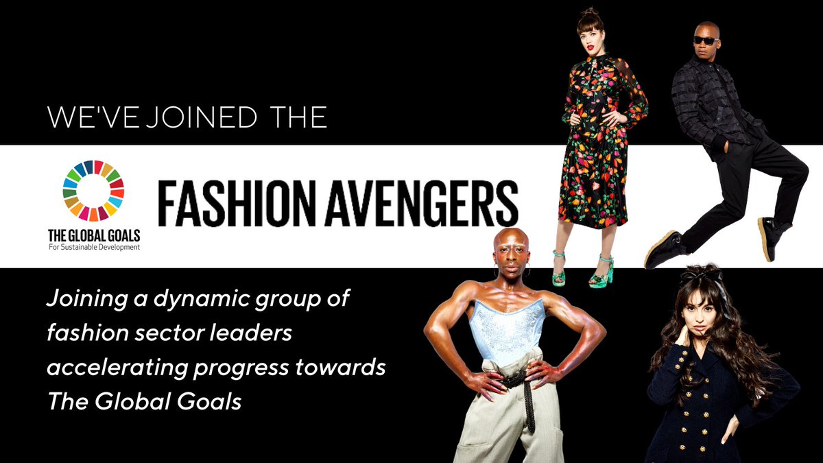 _AssemblyGlobal's tweet photo. Today, we are absolutely thrilled to announce that we have joined Project Everyone and The Global Goals Lab as Fashion Avengers! Find out more:
https://t.co/J40odl3E9B
#Sustainability #Fashion #SocialImpact #SocialGood #Purpose #TransformFP #GlobalGoals https://t.co/zCim3Qa59o
