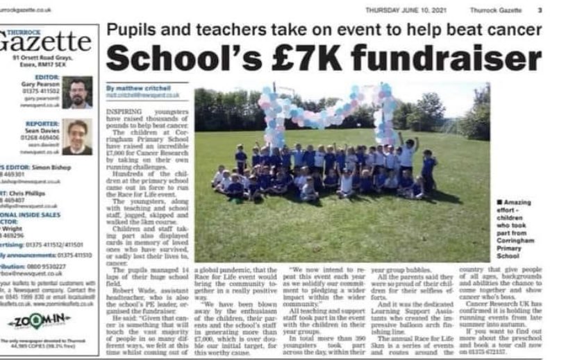 Ortu Corringham Primary School tweet media