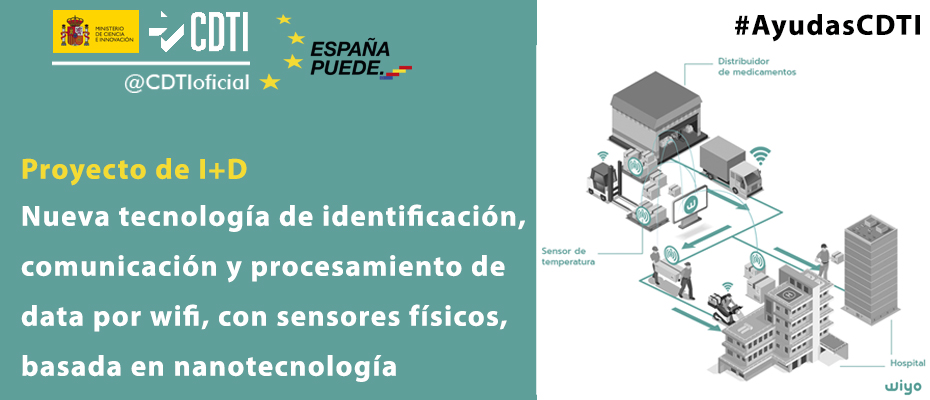 CDTI_innovacion's tweet photo. 🆔 Promovemos la #innovación y la #CulturaDigital apoyando con #AyudasCDTI proyectos como el de Wiyo

🔸Etiquetas de identificación inteligentes, basadas en #nanotecnología, para procesamiento de datos por #wifi 👉https://t.co/nyno17Jwfw

➡️Proyecto de I+D https://t.co/Y7rq55ebLP https://t.co/g0qDV8m2gF