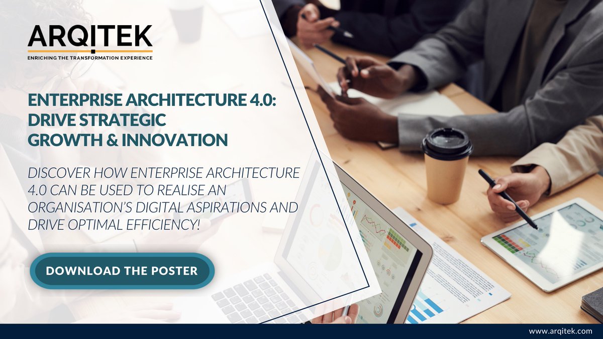 drstephane_'s tweet photo. Discover how Enterprise Architecture 4.0 can be used to drive digital growth and efficiency across your organization.
Download the resource to learn more!
https://t.co/FEWw9Zn1N2
#stephaneniango #arqitek #digitaltransformation #digitalorganisation #enterprisearchitecture https://t.co/K3E6zL2BZU