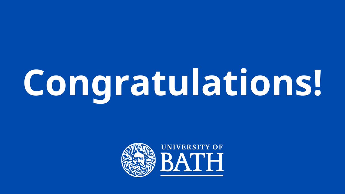 It's our Doctoral Celebration Evening tonight; an opportunity for us to recognise the work and successes of our students in @DoctoralBath. 🎉 The celebration begins at 5.30pm. bath.ac.uk/events/doctora… @SAMBa_CDT @csctbath @WISECDT @AapsCdt @ARTAIBath