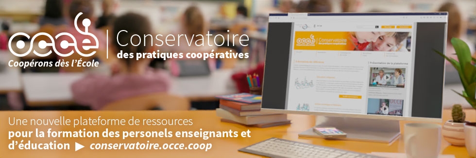 OCCE_FD's tweet photo. #coopéronsdèslécole #ConservatoireOCCE
@Centre_A_Savary @OCCE_FD 

Ouverture du Conservatoire des pratiques coopératives de l'OCCE https://t.co/fg8XixlbkH: une plateforme de formation à la pédagogie coopérative. 
Un outil pour nourrir réflexions et pratiques de classe. https://t.co/JesM4oM8UN
