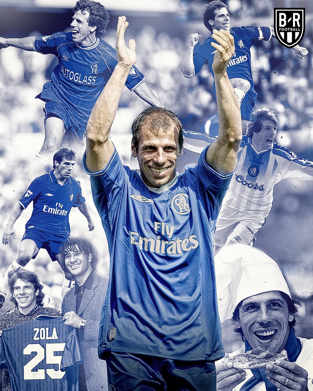 Happy 55th birthday to Chelsea legend Gianfranco Zola  