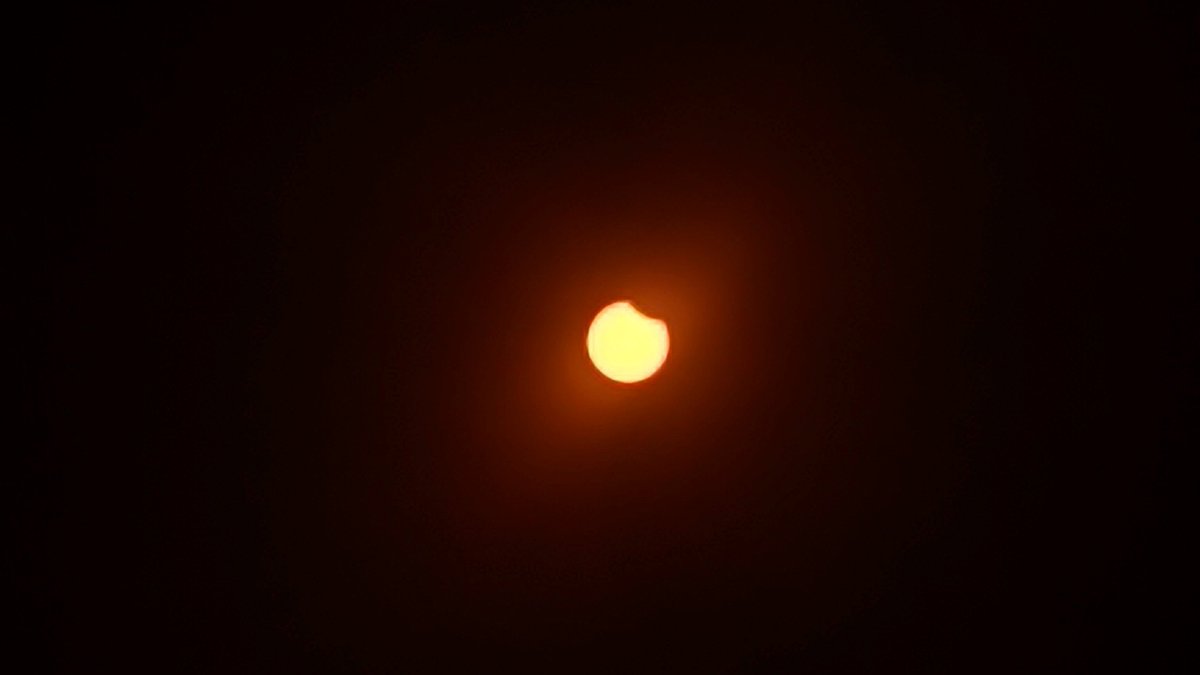 It's started! Who's watching?

#SolarEclipse