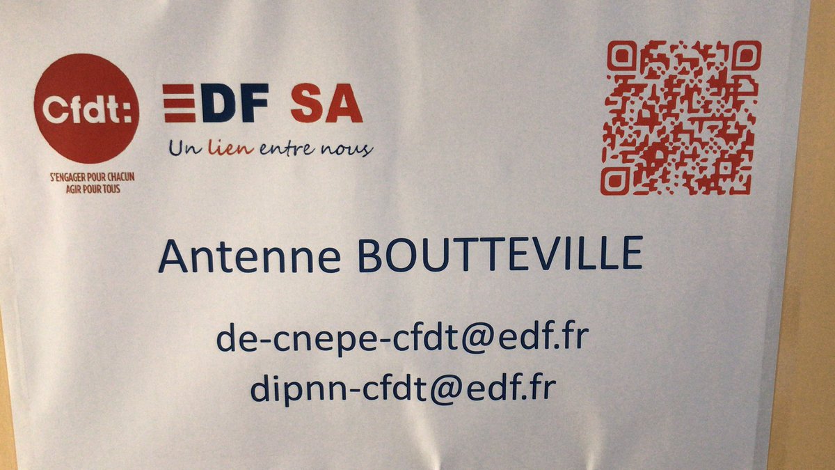 AGDINAG's tweet photo. Salariés #EDF et prestataires de la #DIPNN #CNEPE , vos représentants #CFDT sont désormais présents à Vienne et Boutteville! A votre dispo en physique ou par les réseaux @SCECFDTCVDL https://t.co/hxjfbBmAwT
