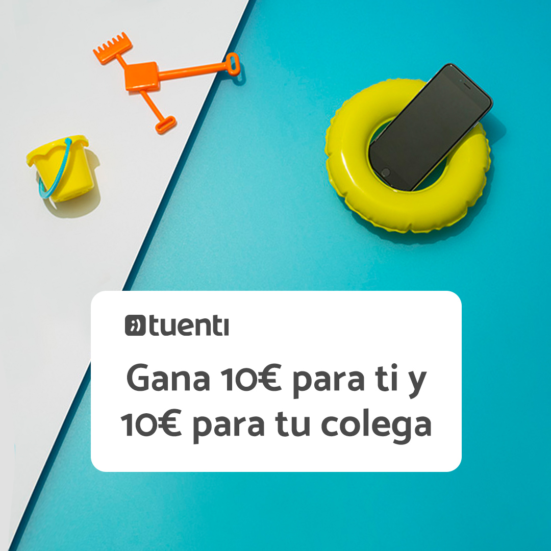 ¿Quién es ese colega que te invitará a su piscina? Devuélvele el favor invitándole a Tuenti con el Plan Colegas. ¡10€ para cada uno! bit.ly/2RdjQMs