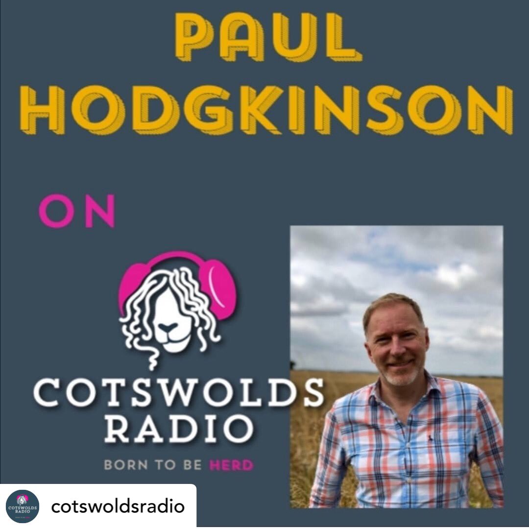 HeadspaceCots's tweet photo. Tune in at 4 for a great hour of news, music and updates from @paulcotswolds in conversation with @JennyFordey and @HeadspaceCots on @CotswoldsRadio https://t.co/FX0IMRamcw