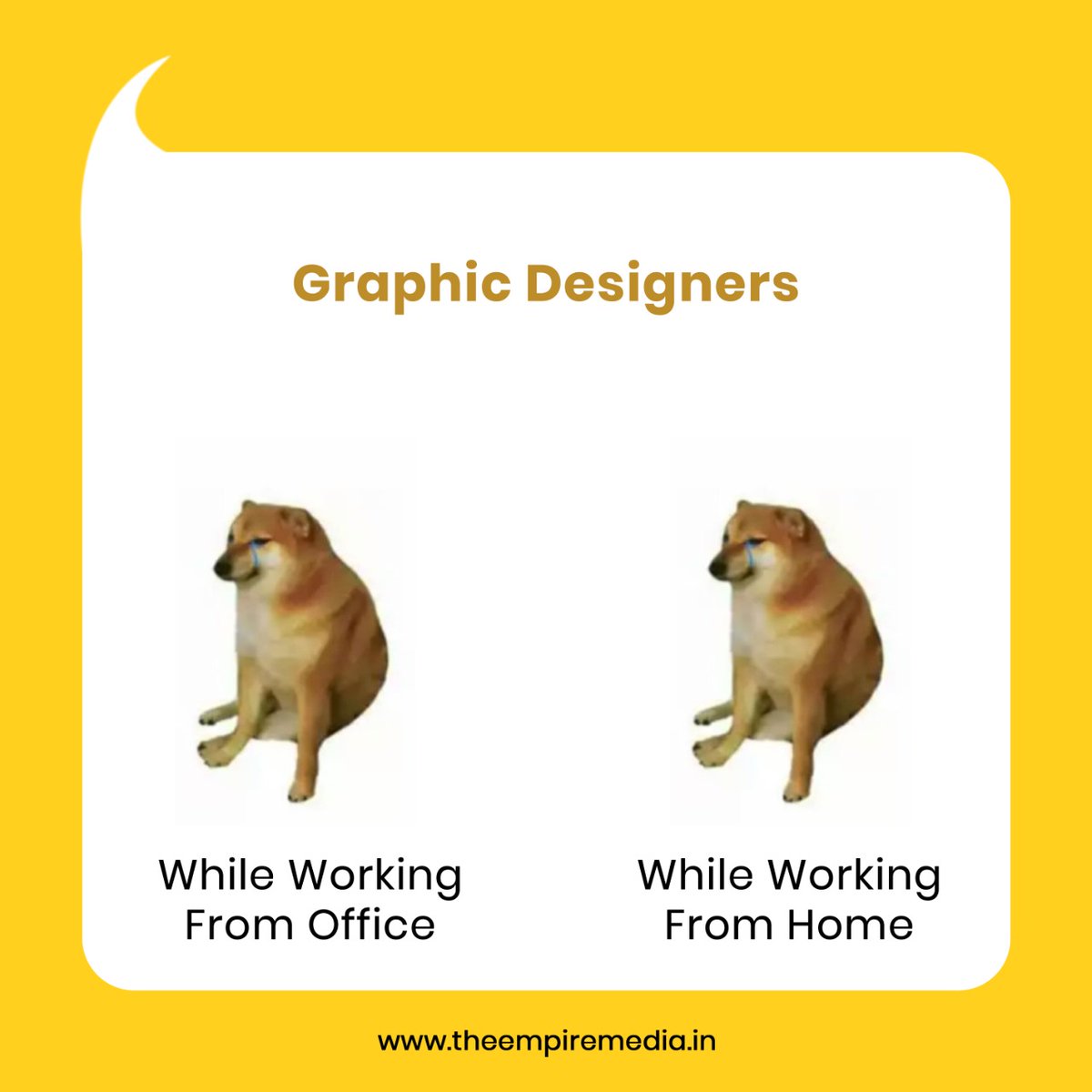 This meme isn't a meme but is a meme based on some true facts of #AgencyLife. 
Careful they are the heroes. 
#GraphicDesigners
.
#EmpireMedia  #AgencyFacts #FactsCheck #WorkFromHome  #AdvertisingMedia