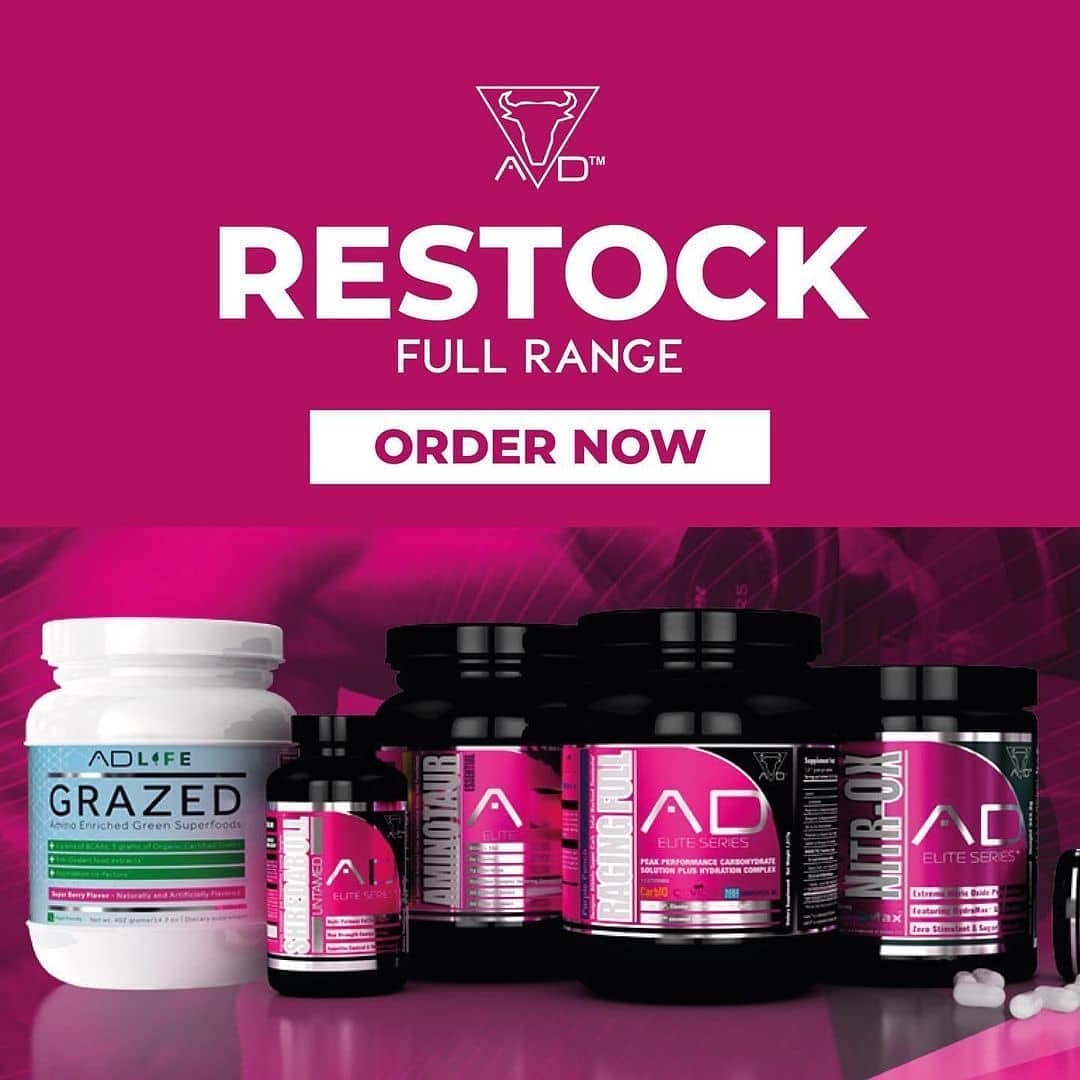 🇮🇪🇮🇪 @mycoresupplements ls fully restocked with AD products