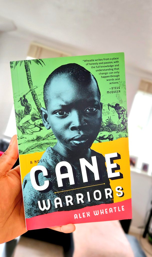 Super hard to find contemporary literature written by Caribbean authors in patois/Creole about slavery. But I did it - 4 texts: 2 poetry collections, 2 novels! Presenting the novel for my final PhD chapter, 'Cane Warriors' by @brixtonbard! I'm soooo excited 🤩