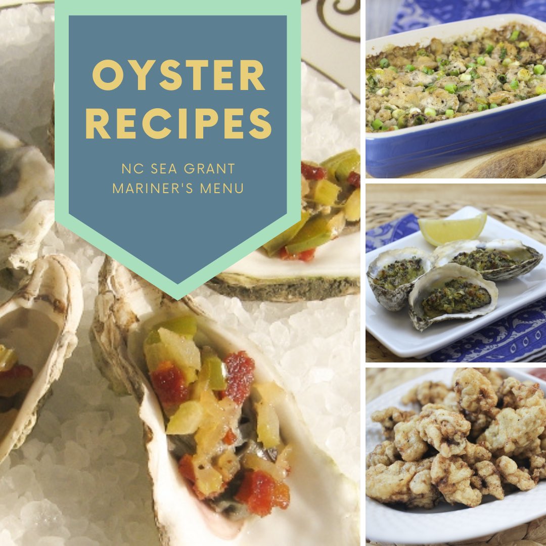 Today is National Herbs and Spices Day! 🪴🧂🦪 Visit ncseagrant.ncsu.edu/mariners-menu?… for oyster recipes. All recipes are provided by @SeaGrantNC Mariner’s Menu
•
#ncseagrant #ncoysters #recipe #recipes #southerncooking #southerncuisine #ncfood #oyster #seafood #oysterrecipes