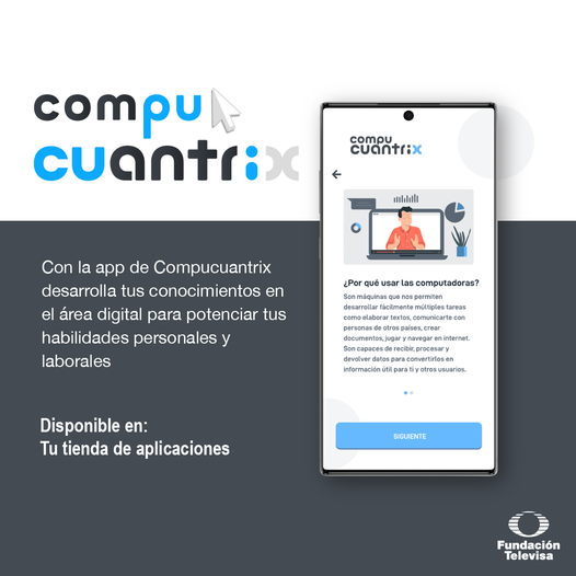 Juventudesgente's tweet photo. 🦾 😎Conoce la app de #CuantriX, en ella podrás tomar cursos gratis que te permitirán aprender a utilizar una hoja de cálculo hasta crear tu propio sitio web.
📲 Descárgala en: https://t.co/dDOTxENQ3v https://t.co/u5XoDSo6oN