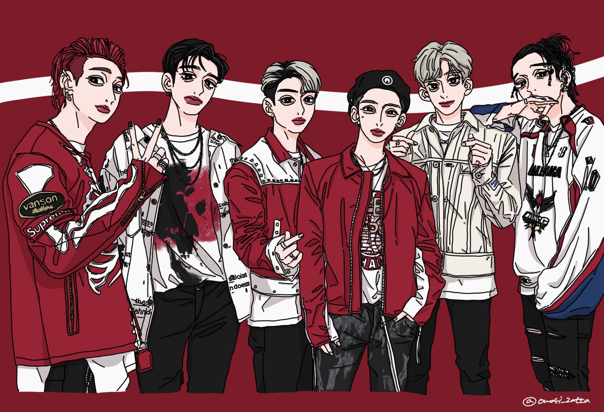 ❤️‍🔥
遅くなったけどKINGDOMお疲れ様でした絵！
 #KINGDOM_LEGENDARYWAR #아이콘 #iKON #iKONfanart