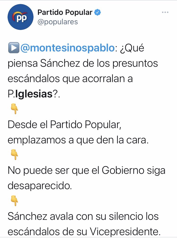 anaalonsogonza1's tweet photo. 😡Estos jetas #Coruptos ...lo que para ellos es todo falso, y no comentan... lo de los demás es verdad, aunque sea sin juicios, ni sentencias, verdad @montesinospablo ... ???
🗣NO TENÉIS VERGÜENZA, sois lo peor, junto con Vox, que le puede pasar a una sociedad.
👇🏼 https://t.co/wopsVNqY1T