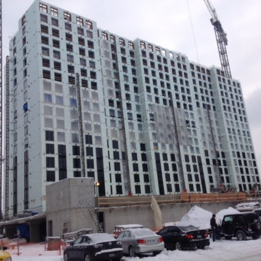 Did you know that <a href="/NUDURAICF/">NUDURA Insulated Concrete Forms</a> has been used on buildings over 20 Stories in height! Nudura's extensive product line allows builders to create some truly unique structures.

For all product/sales inquiries, please contact us at 306-244-2933 or sales@prairieicf.ca.