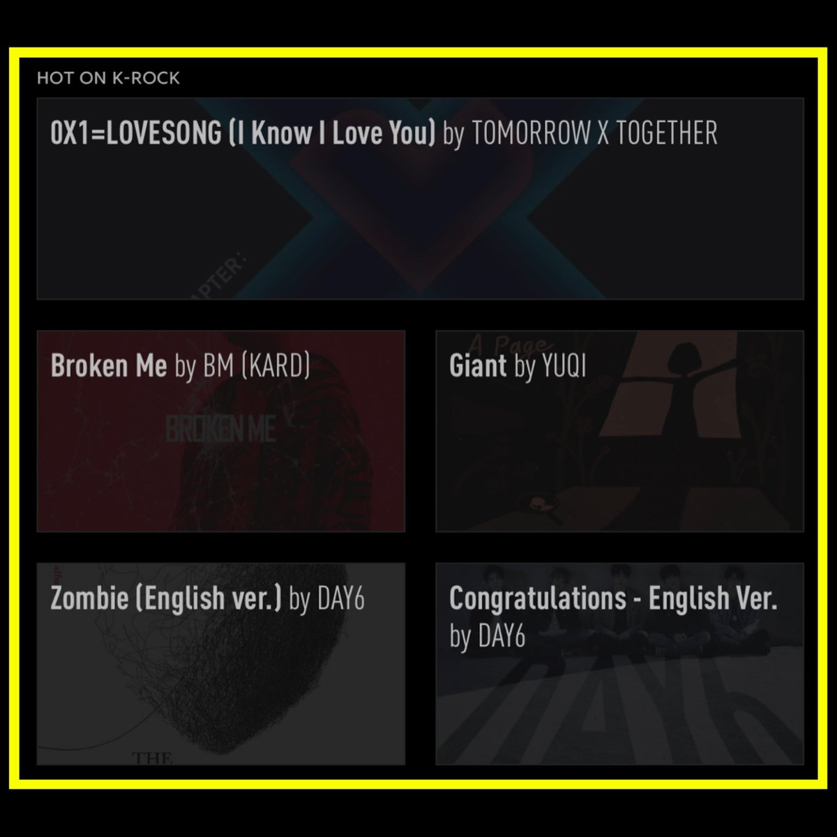 Genius_kor's tweet photo. #GeniusCharts | BM’s solo debut, “Broken Me” debuts at #2 on the K-Rock chart in Genius Korea! The track is a electro-rock track with hard hitting delivery. Checkout the lyrics &amp; Spanish translation to the song on Genius now!
#BMBROKENME @KARD_Official
https://t.co/Ocb3jPuIJG https://t.co/myKljWyMMU