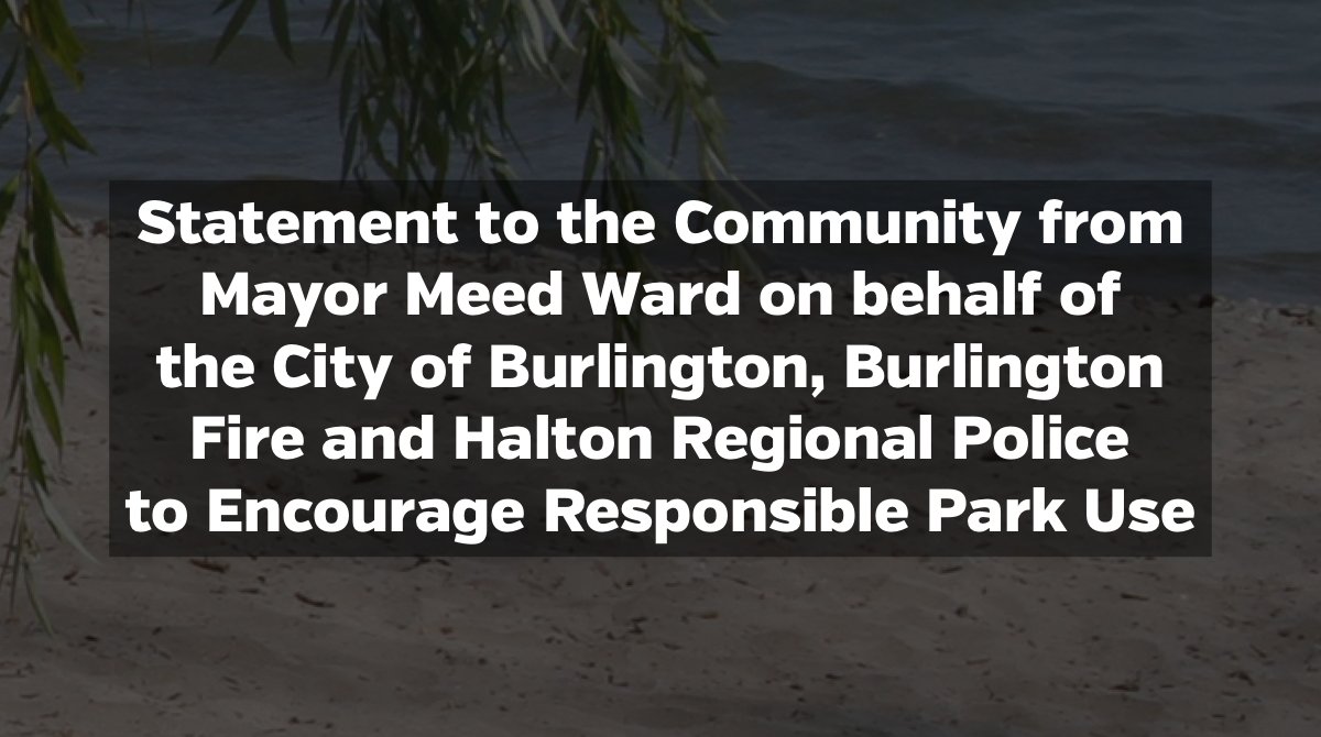 Last weekend, on Saturday night, we experienced a large gathering of youth at Beachway Park in Burlington, with approximately 1000 individuals congregating at the beach and surrounding parking lots. ⤵️ #BurlON