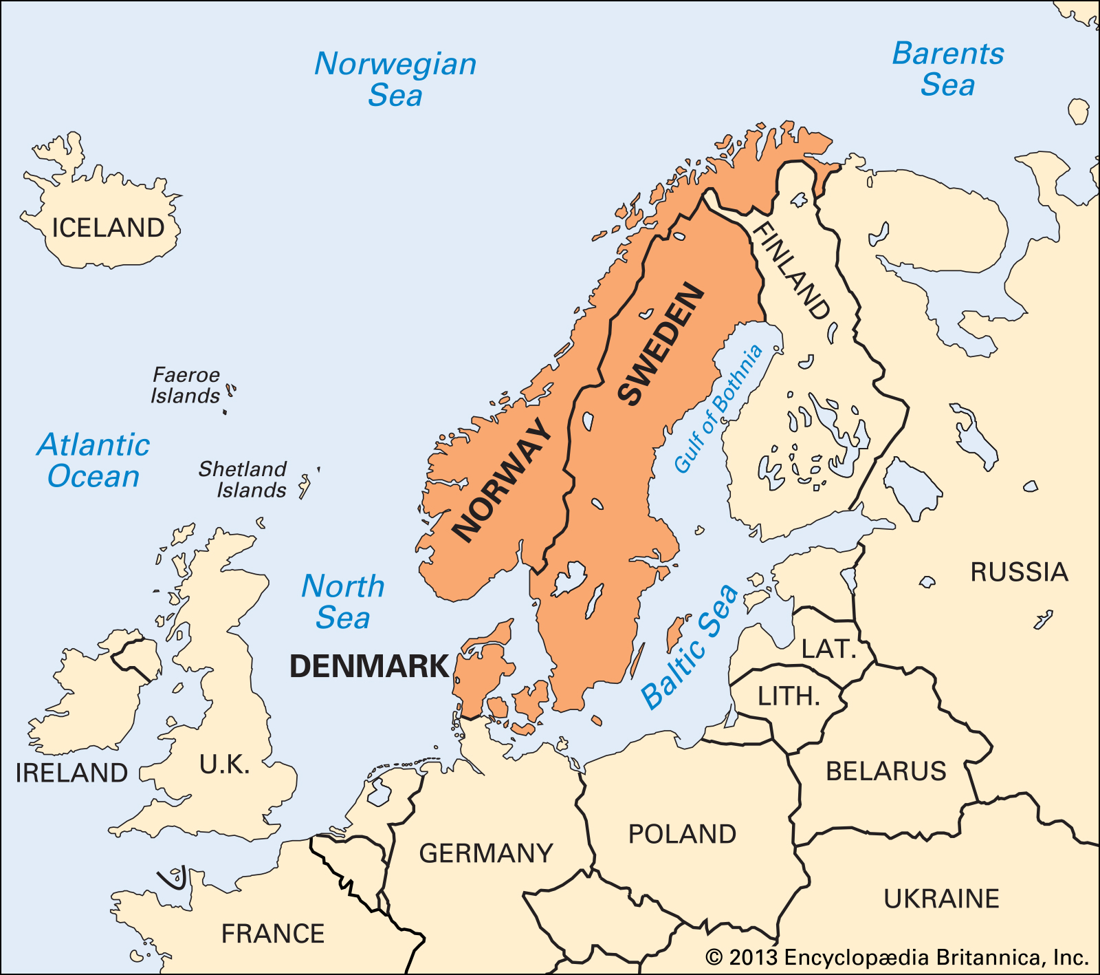 Scandinavian Peninsula On Map تويتر \ Discovering Finland على تويتر: "@Aka_Gregory_Ost @Barentsnews Well,  Finland Isn't Part Of That Peninsula (A Narrow Piece Of Land Surrounded On  Three Sides By Water), It's Attached To Russia. Also, I've