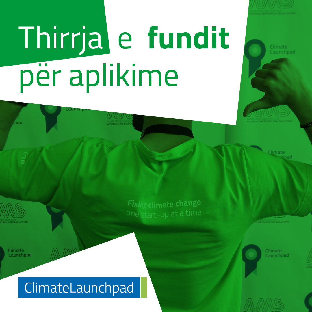 Last call for business idea applications at ClimateLaunchpad Kosovo

If you have a green idea and you want to apply in the biggest worldwide competition for green startups, submit it until 13th of June at:

climatelaunchpad.org/countries/koso…