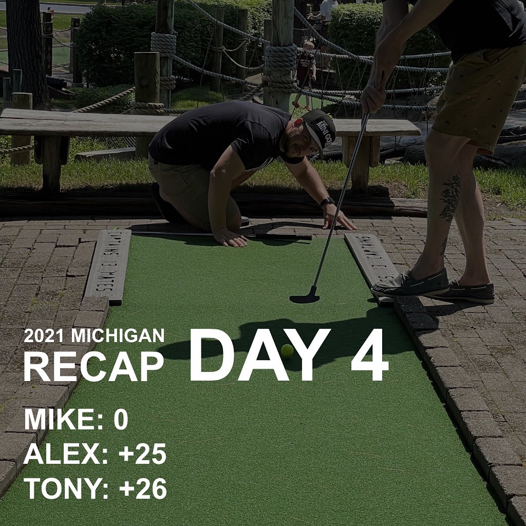 Day 4 in the books! #PuttMichigan