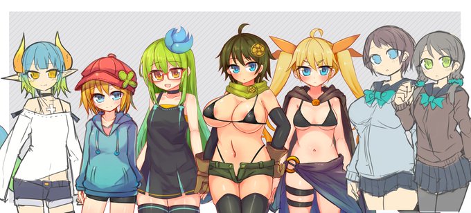 うちのこ立ち絵を更新しました 