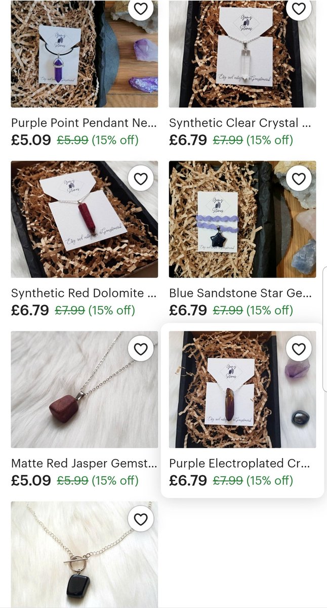 SALE🖤🖤🖤 OVER 20 ITEMS! most items are last chance to buy as they wont be available after the sale 🖤🖤🖤✨
etsy.com/uk/shop/Gemzst…