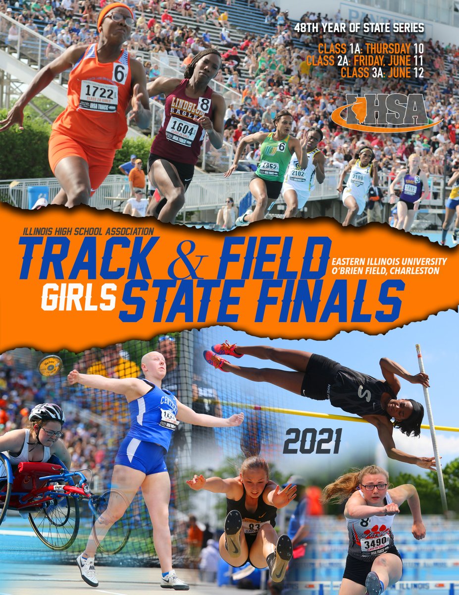 IHSAState's tweet image. 🏃‍♀️2⃣0⃣2⃣1⃣ #IHSA GIRLS TRACK &amp;amp; FIELD STATE FINALS🏆🏅
 
📅 June 10-12
📍 @EIU_Panthers
🎟️Tickets➡️gf1.glitnirticketing.com/gfticket/web/e…
📺💻📱👀 Watch➡️nfhsnetwork.com/events/ihsa/ga…
👕Gear➡️shop.minervapromotions.com/stores/ihsa/gi…
📘Program➡️ihsa.org/documents/trg/…
📸@vipisphoto
📰 Results➡️ihsa.org/Sports-Activit…