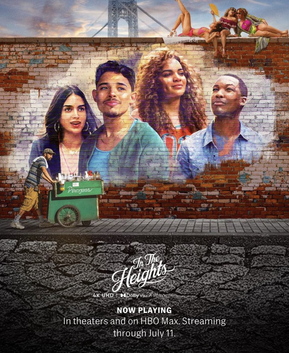 jonmchu's tweet image. ALERT!! Box Office matters. Show up. Buy a ticket for a friend, a school, co workers, total strangers..whoever needs to see it. Each ticket is a vote for more movies that showcase the incredible Latina/Latino talent &amp;amp;stories that are still out there. Make it a fact. #InTheHeights