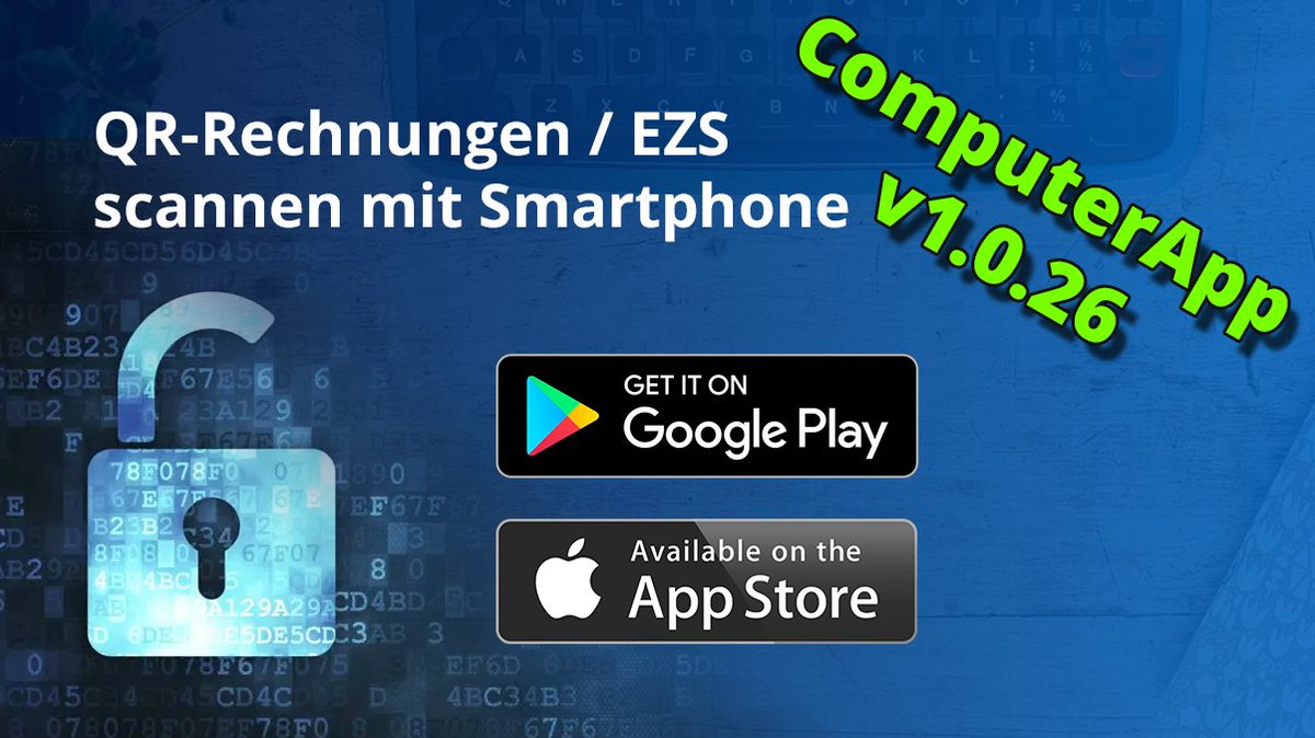 RAdynamics's tweet image. Updates der #QrZahlteilApp ComputerApp jetzt verfügbar. Neu mit Ende-zu-Ende-Verschlüsselung. Details dazu unter qrzahlteil.ch/releasenotes.h…

#QRRechnung #KMU #zahlungsverkehr #E2EE