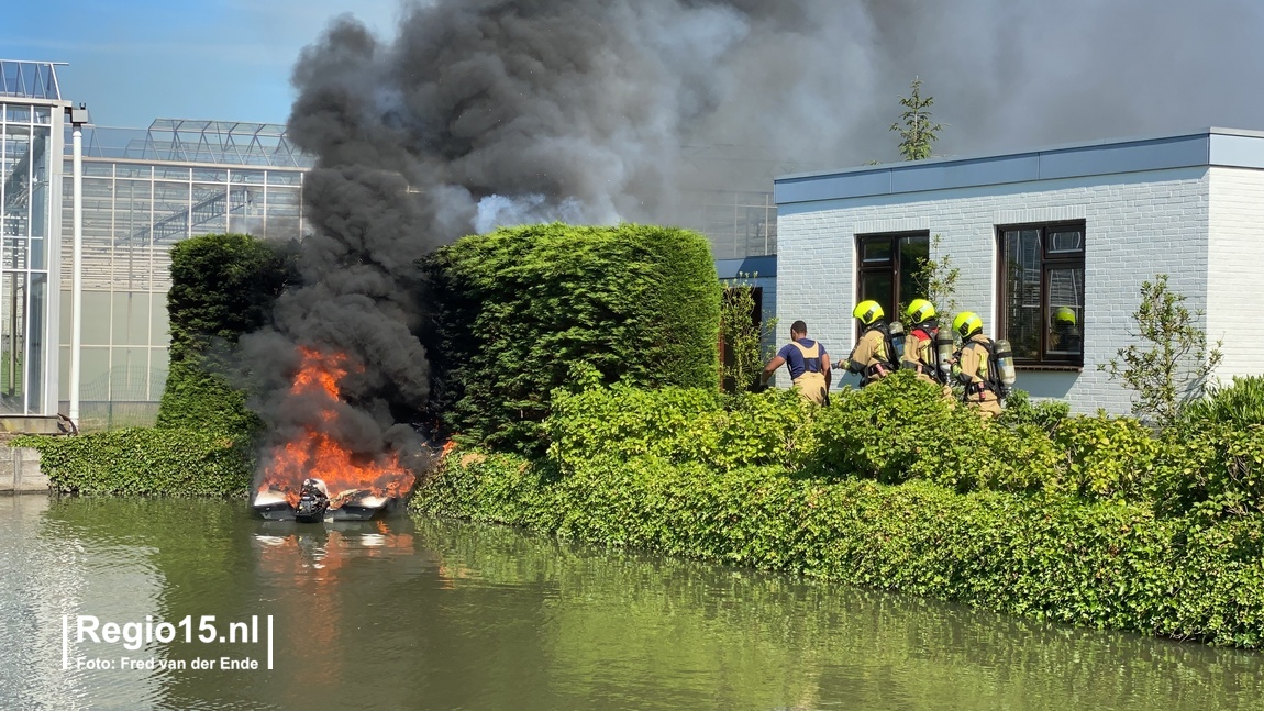 Melding brandweer Poelkade Naaldwijk