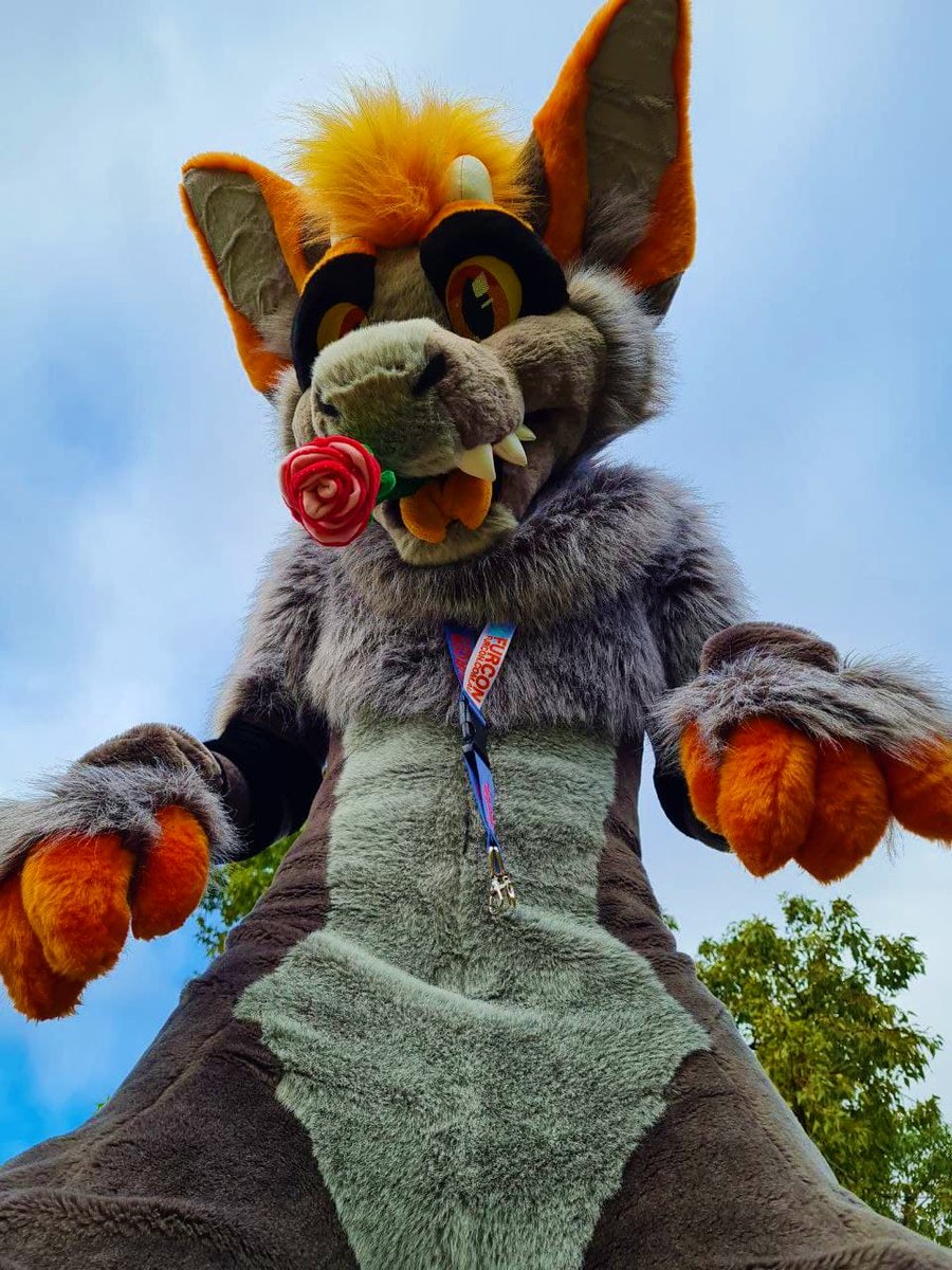 Confoxtion's tweet photo. A wild derg appeared to hand you it's rose for #FursuitFriday
___________________________
πΈ @/Rex_Krussan
πΎ Aeori
βοΈ@/MulticolorBark
π #MidMayMeet
___________________________
#Furry #Fursuit #Fursuits #Dragon #MCB #multicolorbark #orange https://t.co/lsD2CPEUxu
