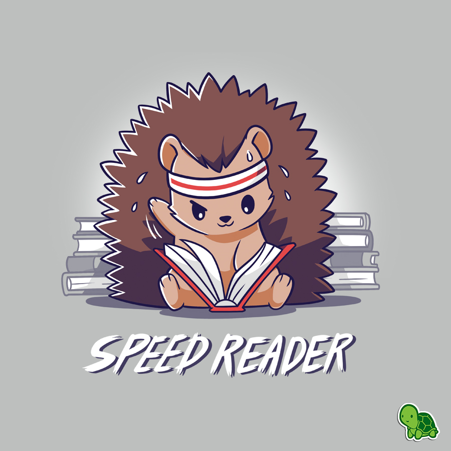 TeeTurtleHQ's tweet image. Don&apos;t get a paper cut! 📖
____________
#speedreader #hedgehog #hedgehogolympics #reading #bookish #bookthings #writingcommunity