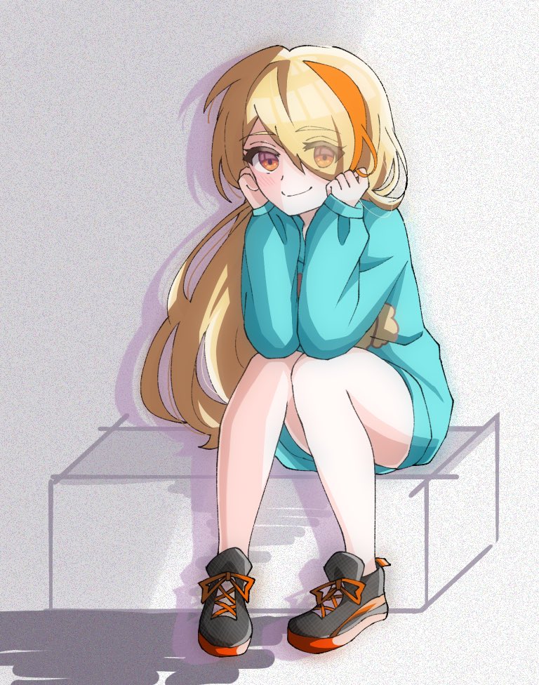 ロメロパジャマをオーバーサイズパーカーにして着せてみた #ゾンビ