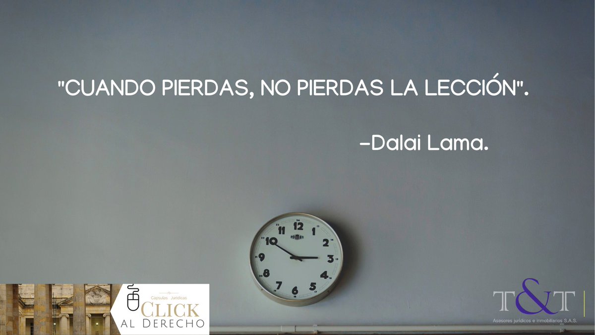 dtorresabogada's tweet photo. ¡Las derrotas siempre dejan grandes enseñanzas! 🤓
#Jueves #trabajo #derechoprocesal #abogada #codigocivil #consultoriaempresarial #derechodefamilia #derechocivil #derechocomercial #derecholaboral #ramajudicial #litigio #litigante #DianaTorres #ClickalDerecho #Oficinavirtual https://t.co/6ReZi8B77T