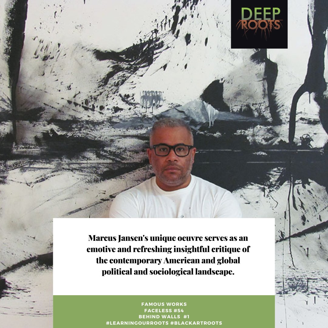 ExperienceDeep's tweet photo. Black Art Roots Post
Meet Marcus Jansen, whose unique almost collage style examines social and political issues. Check out their work!!
#blackexcellence #blackculture #blackartist #blackhistory #learningourroots #blackartroots #curatingtheculture #inspireyourcity https://t.co/KymDua4FA5