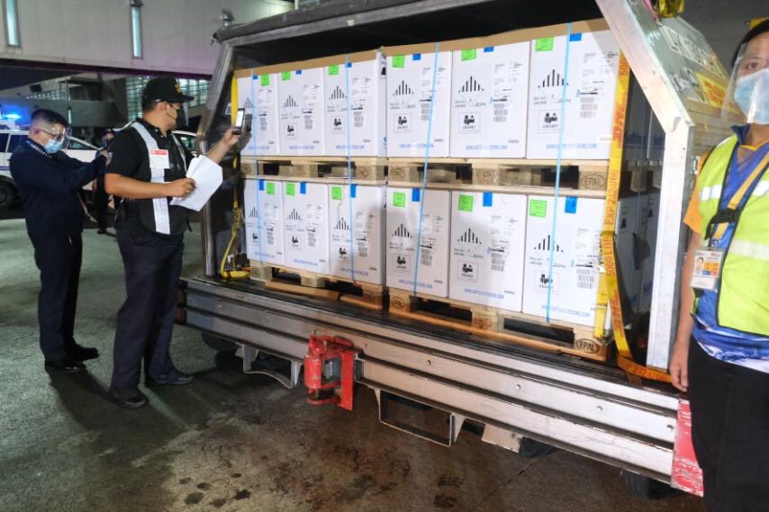 2.28 million doses of Pfizer-Biontech vaccines from COVAX arrived in PH, to be administered to A1-A3 priority groups- health workers, senior citizens and persons with comorbidity. <a href="/gmanews/">GMA Integrated News</a>