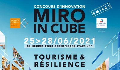 pmiro (@programmemiro) on Twitter photo 🧐Challenges du hackathon #MIC21
➡️Tourisme virtuel
➡️Développement économique durable
➡️Développement socioculturel durable
Pour relever les défis, développez une solution avec les #API de <a href="/amadeus4dev/">Amadeus for Developers</a> partenaire technologique de #MIC21
INSCRIPTIONS👉programmemiro.fr/miro-in-cube/f… 🧐Challenges du hackathon #MIC21
➡️Tourisme virtuel
➡️Développement économique durable
➡️Développement socioculturel durable
Pour relever les défis, développez une solution avec les #API de <a href="/amadeus4dev/">Amadeus for Developers</a> partenaire technologique de #MIC21
INSCRIPTIONS👉programmemiro.fr/miro-in-cube/f…