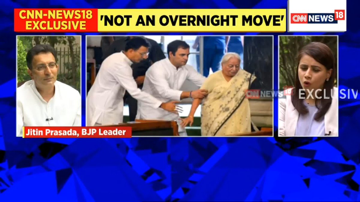 #EXCLUSIVE | Electoral defeats are one of the reasons for me to leave. Everyone knows who the party head is, but are they using the available talents properly?: Jitin Prasada (@JitinPrasada), BJP Leader.
Join the broadcast with @maryashakil. https://t.co/ycM10rAxER