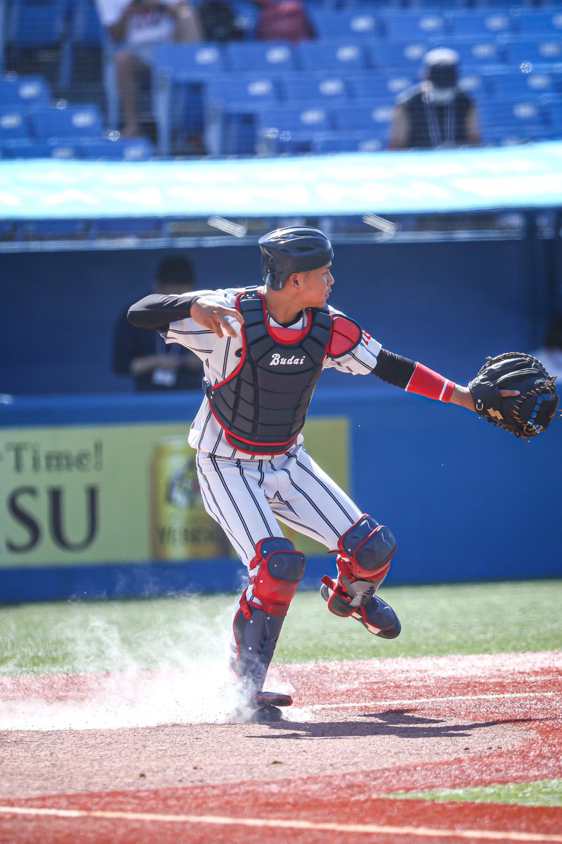 A子 国際武道大学 佐藤 暖起くん 東海大相模53期 入学当初にいつでる と聞いたら 3年生になったらって言ってて ほんとに3年生で正捕手に 有言実行さすがです 21 06 07 全日本大学野球選手権 東海大相模 大学野球 T Co