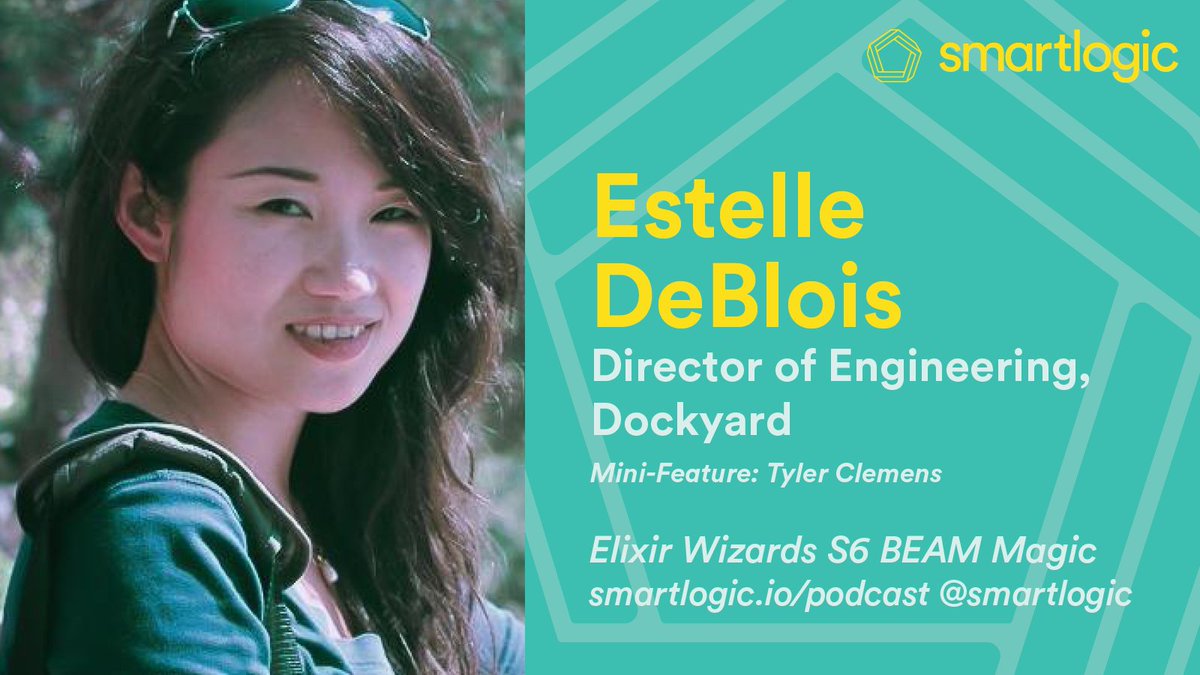 This week on Elixir Wizards we talk with <a href="/edeblois/">Eoana Deblois</a> from <a href="/DockYard/">DockYard</a> about her path from Developer to Director of Engineering; plus! another mini-feature: Tyler Clemens from <a href="/Jackpocket/">Jackpocket</a>. smr.tl/3w5031w #elixirlang #myelixirstatus