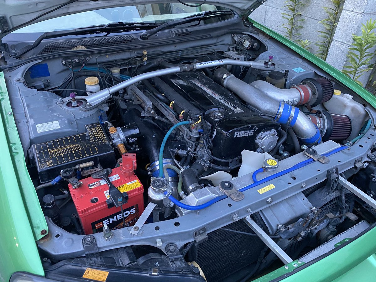 x_07se's tweet photo. この度S15からER34に乗り換えました😎🔥
ガキの頃から乗りたかった34 GT-Rは買えんので
このタイミングしかないと思いRB26換装の34に一目惚れしました😏
これから綺麗にしてこ🤙🤙
R34オーナーさんよろしくお願いします👌👌 https://t.co/s9bYpDpqmI