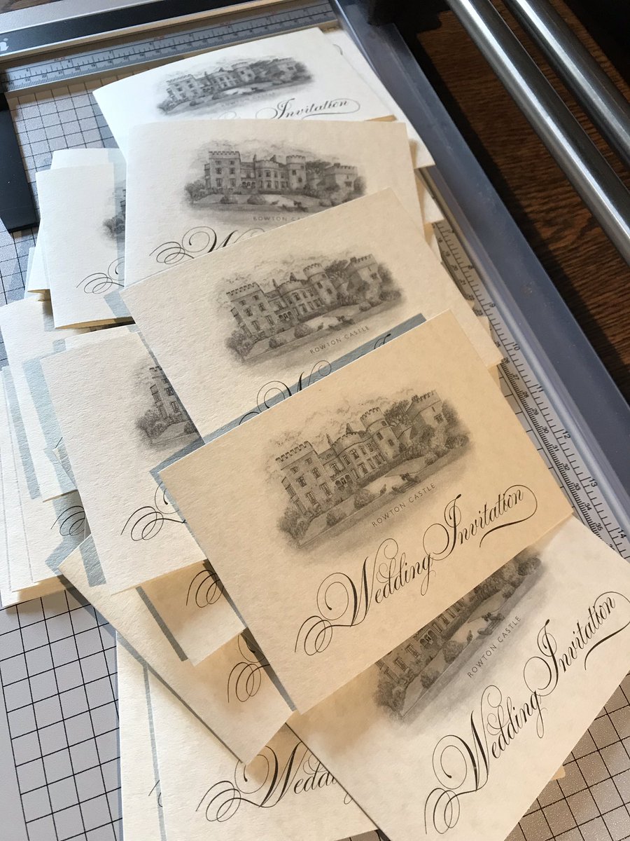 Trish Morgan (@creative_trish) on Twitter photo Busy making invitations today for a <a href="/RowtonCastle/">Rowton Castle</a> wedding later in the year. Our own hand drawn illustration of Rowton Castle is a hit with the bride. Rowton Castle is such a stunning venue and the staff are just so friendly and welcoming. Busy making invitations today for a <a href="/RowtonCastle/">Rowton Castle</a> wedding later in the year. Our own hand drawn illustration of Rowton Castle is a hit with the bride. Rowton Castle is such a stunning venue and the staff are just so friendly and welcoming.