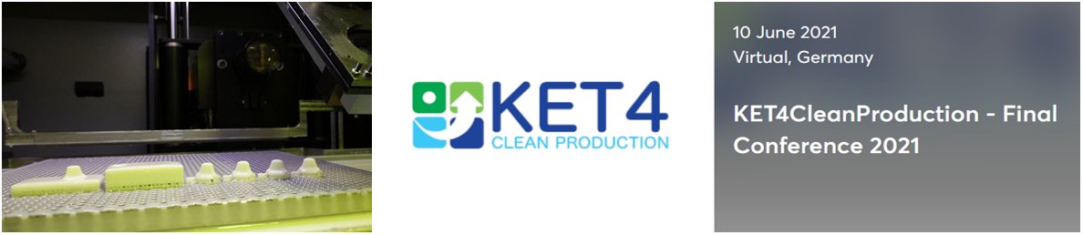 Join us today at 13:30 CET for KET4CP Final Conference 2021 Working Session: Digital production on demand – how additive production processes and sensorization can improve your production: …tion-final-conference-2021.b2match.io
#KETs, #SMEs, #AdvancedTechnologies