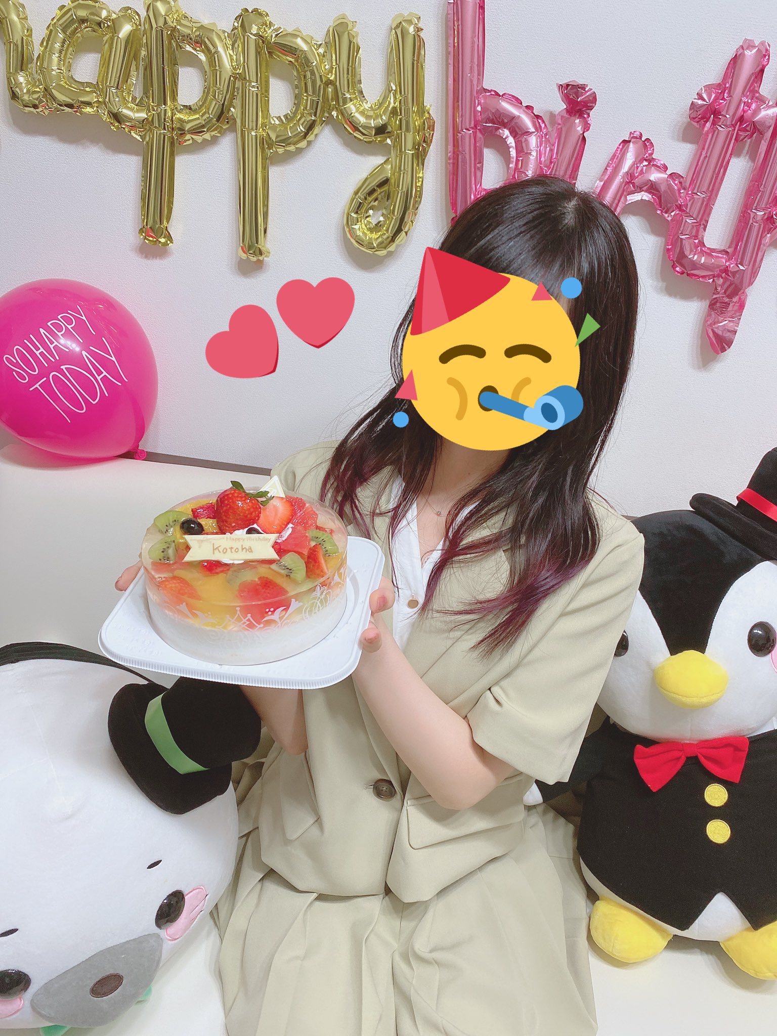 ハコニワリリィ Hanon Kotoha birthdayアクリルスタンド