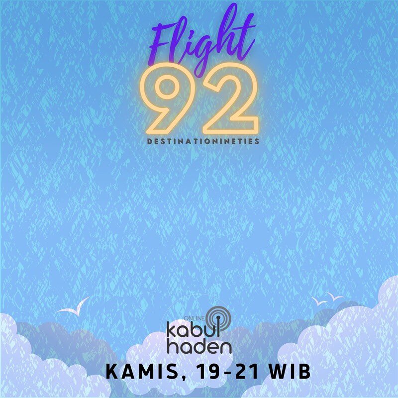 Haloo selamat malem, udah kangen Flight 92? Kalem malem ini Flight 92 bakalan mengudara lagi jam 19.00-21.00. Hayoo siapkan lagu rikuesannya bikos <a href="/anggicau/">Anggiw</a> &amp; <a href="/MangAdeMuir/">riuMedAgnaM@</a> udah siap menghadapi gempuran rikues.