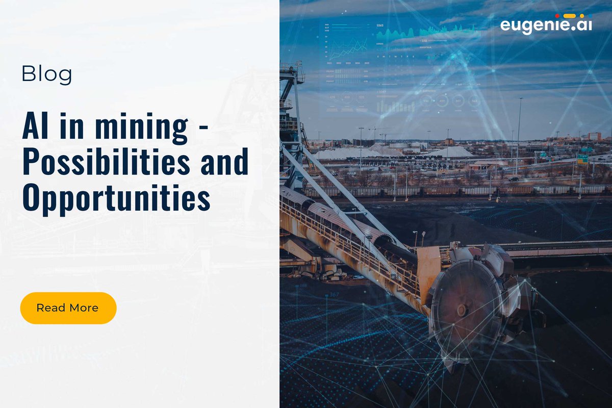ai_eugenie's tweet photo. The mining industry is a critical component of the global economy as it provides raw materials for a myriad of other industries.

Industry 4.0 technologies can make mining operations smart, reliable, and less hazardous.
#miningtechnology #miningsolutions 

https://t.co/70suLQKWUP https://t.co/UHTOIaqEfV